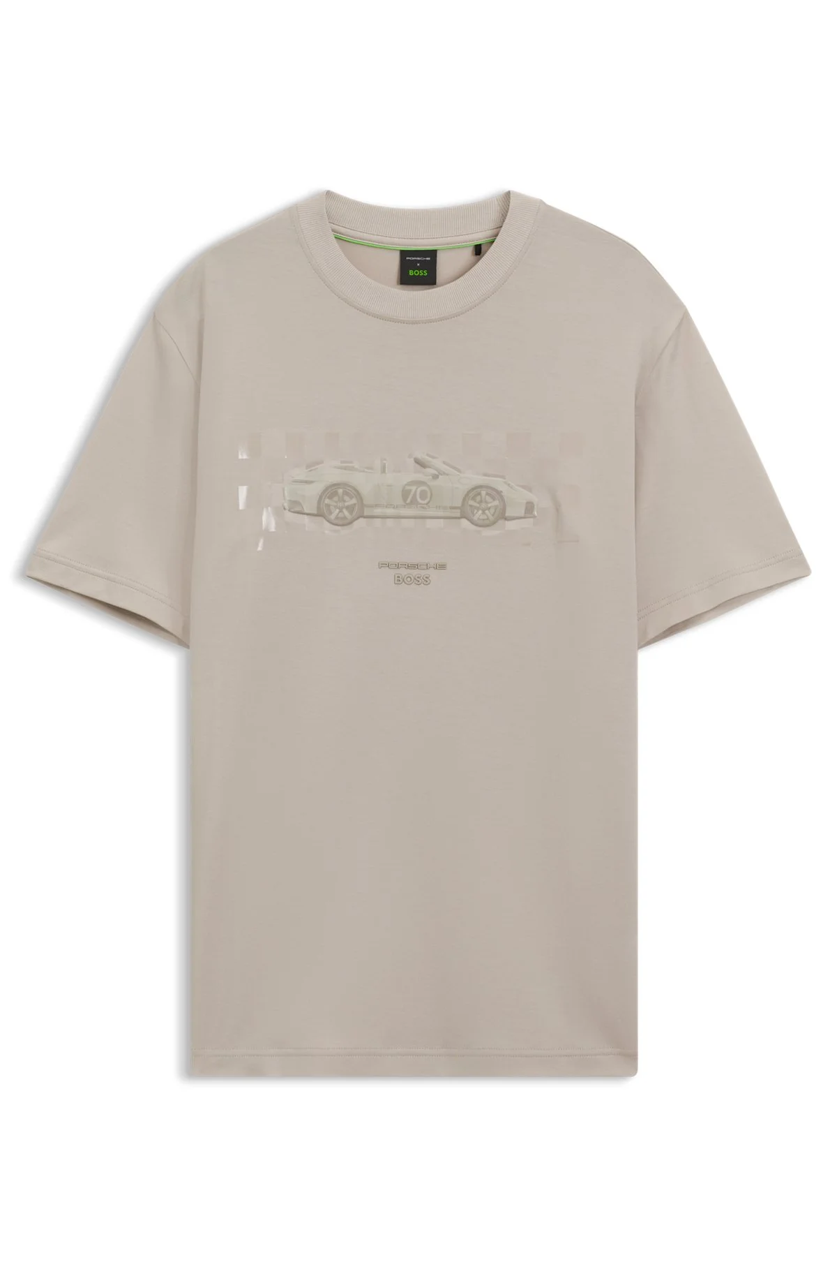 PORSCHE X BOSS T-SHIRT WITH GLOSSY ARTWORK - 1