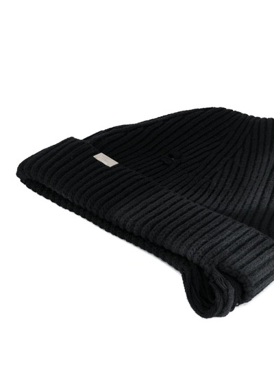 C2H4 ribbed beanie hat outlook