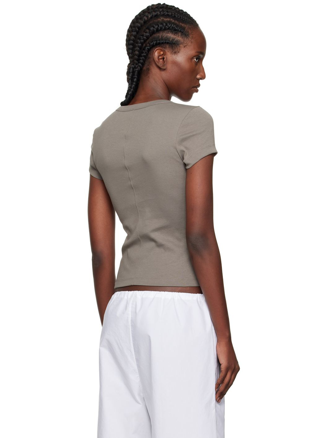 Taupe Car Baby T-shirt - 3