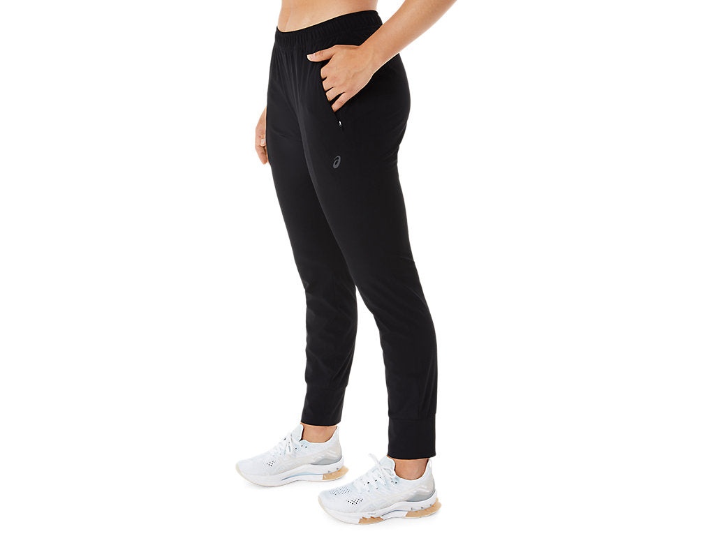 (WMNS) ASICS Training Core Stretch Woven Pants 'Black' 2032C708-001 - 3