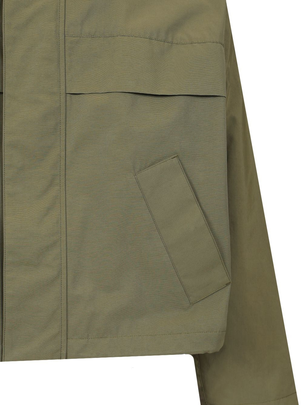 Technical Cotton Jacket Jackets Green - 6