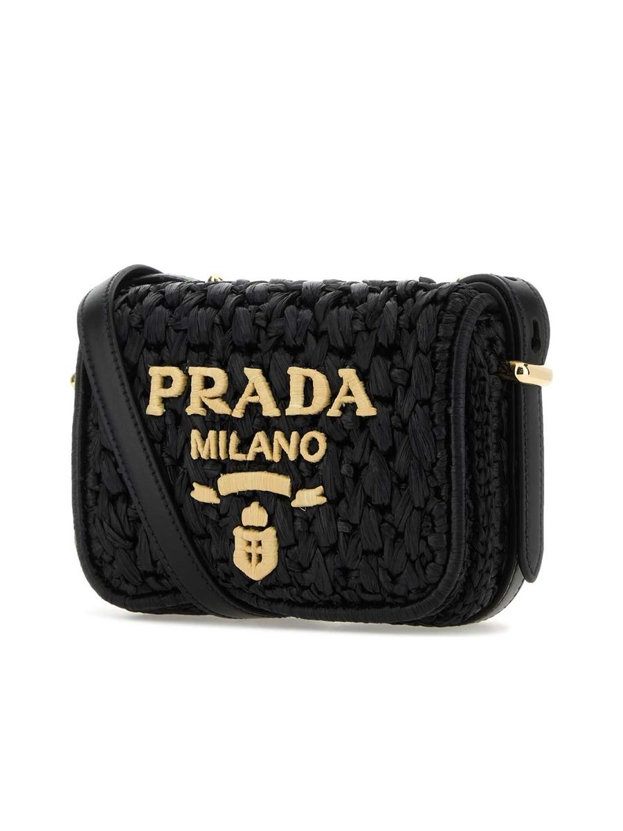 Raffia Crossbody Bag - 2