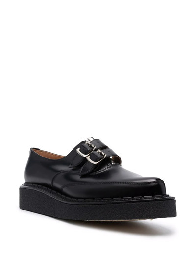 Comme des Garçons Homme Plus double-buckle Derby shoes outlook