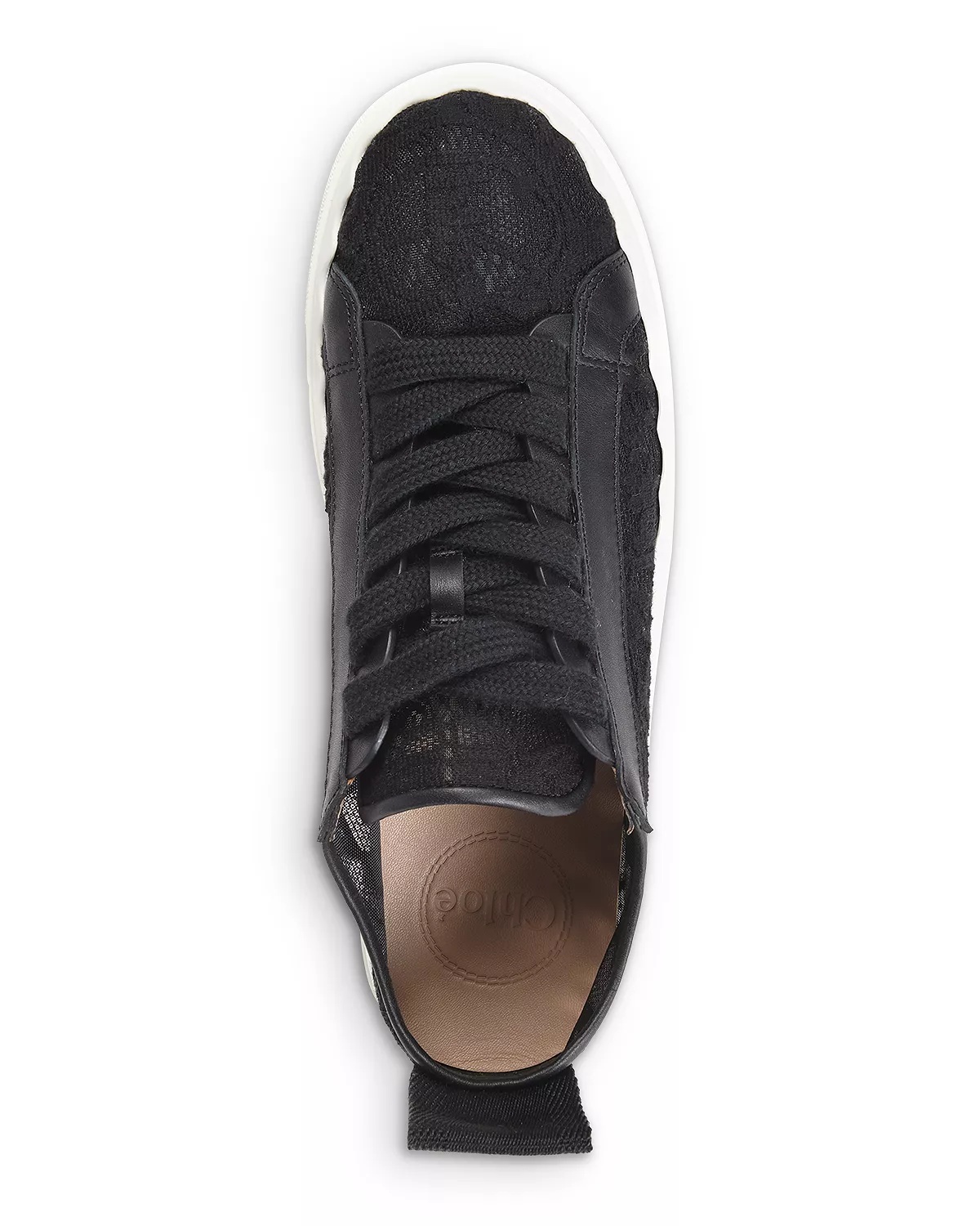 Women's Lauren Lace Low Top Sneakers - 4