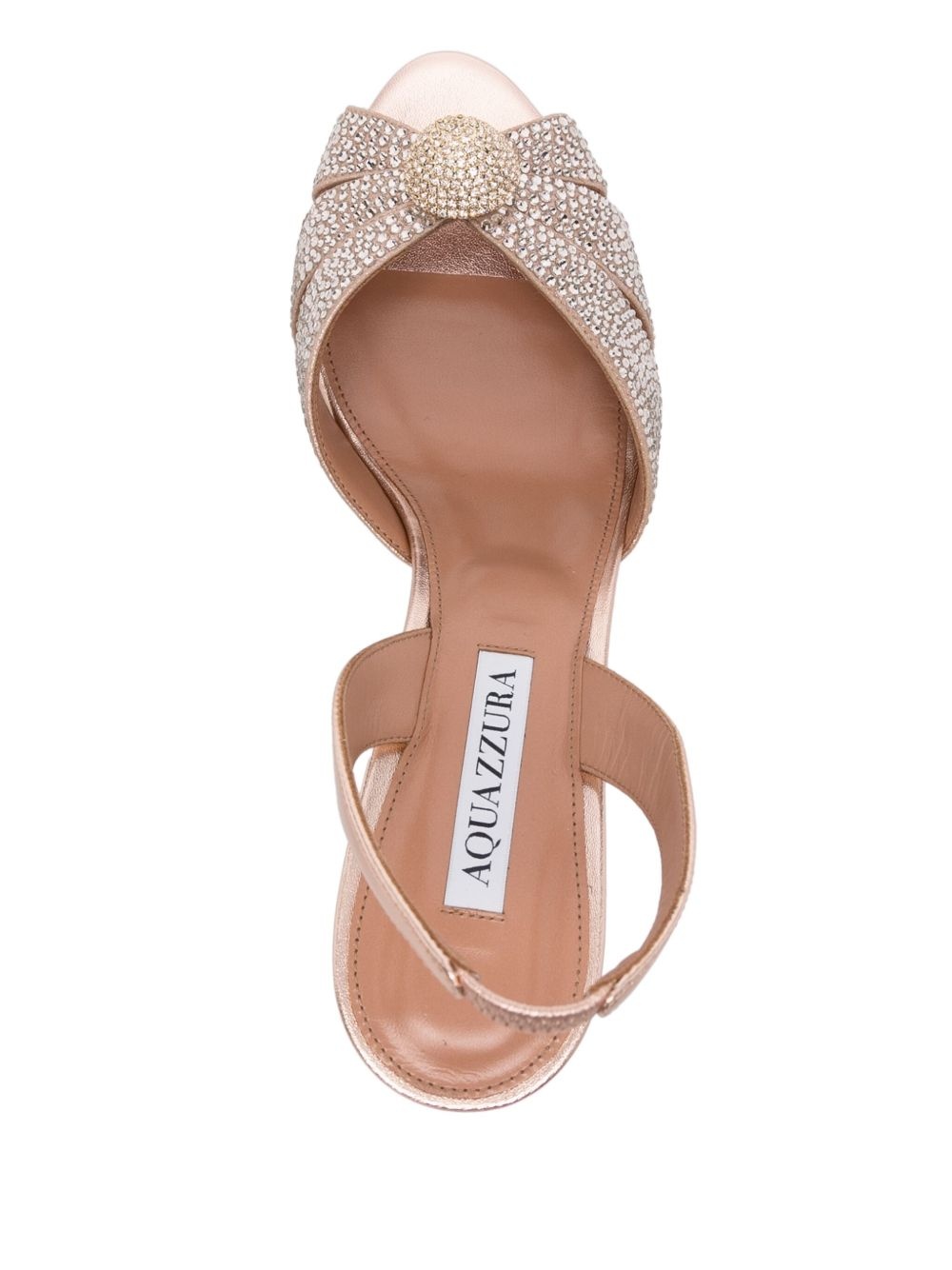 80mm crystal-embellished pumps - 4