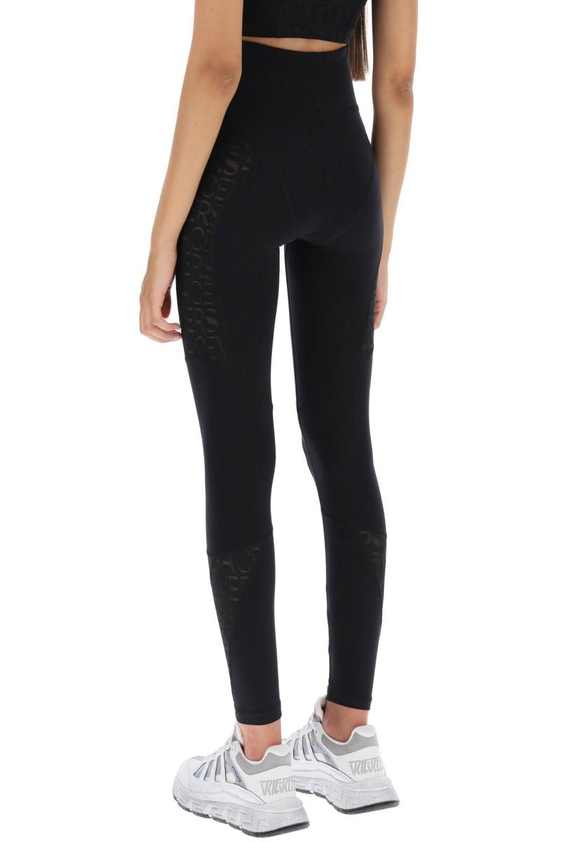 Versace SPORTS LEGGINGS WITH LETTERING - 3