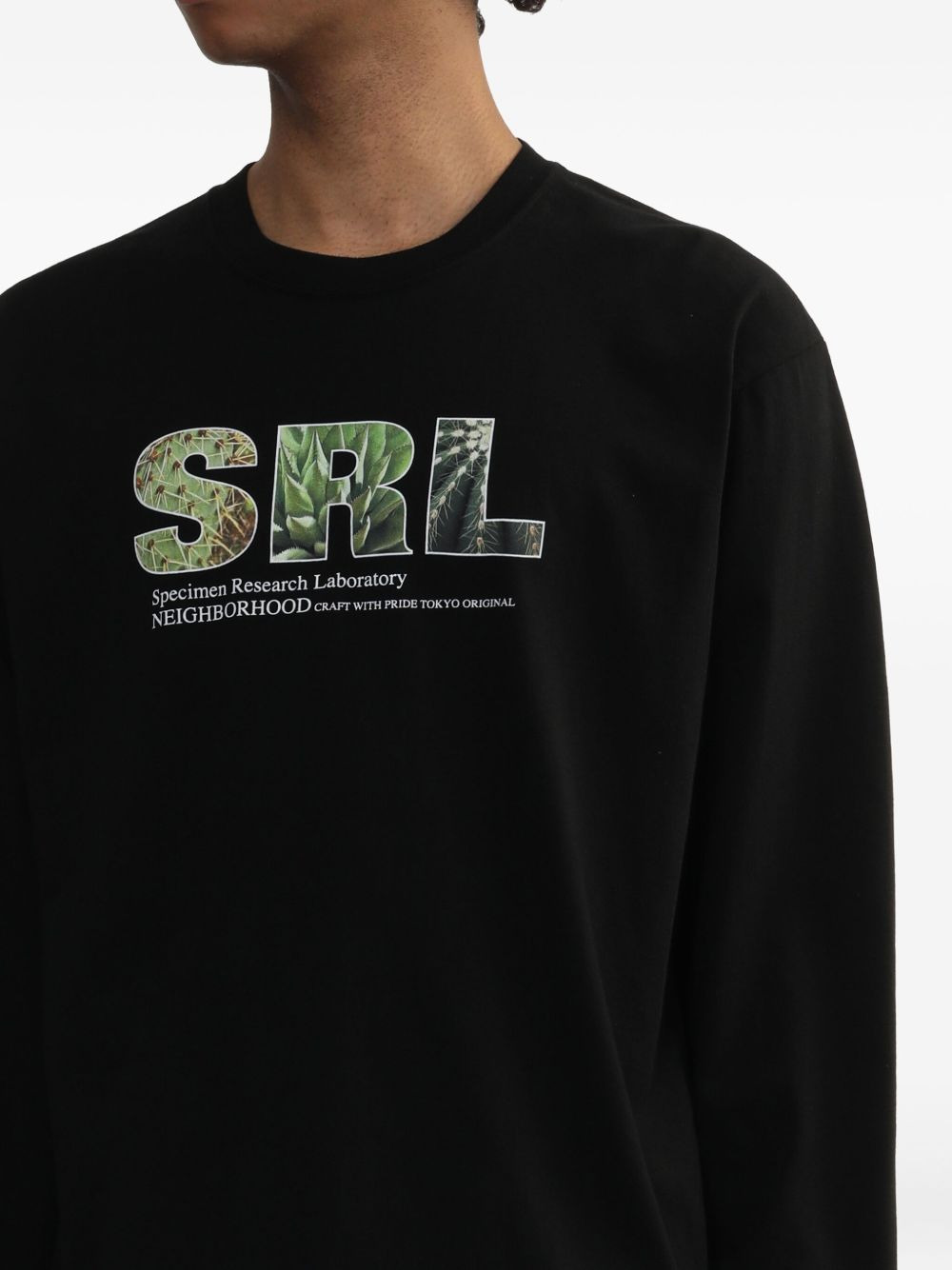 SRL graphic-print long-sleeve T-shirt - 5