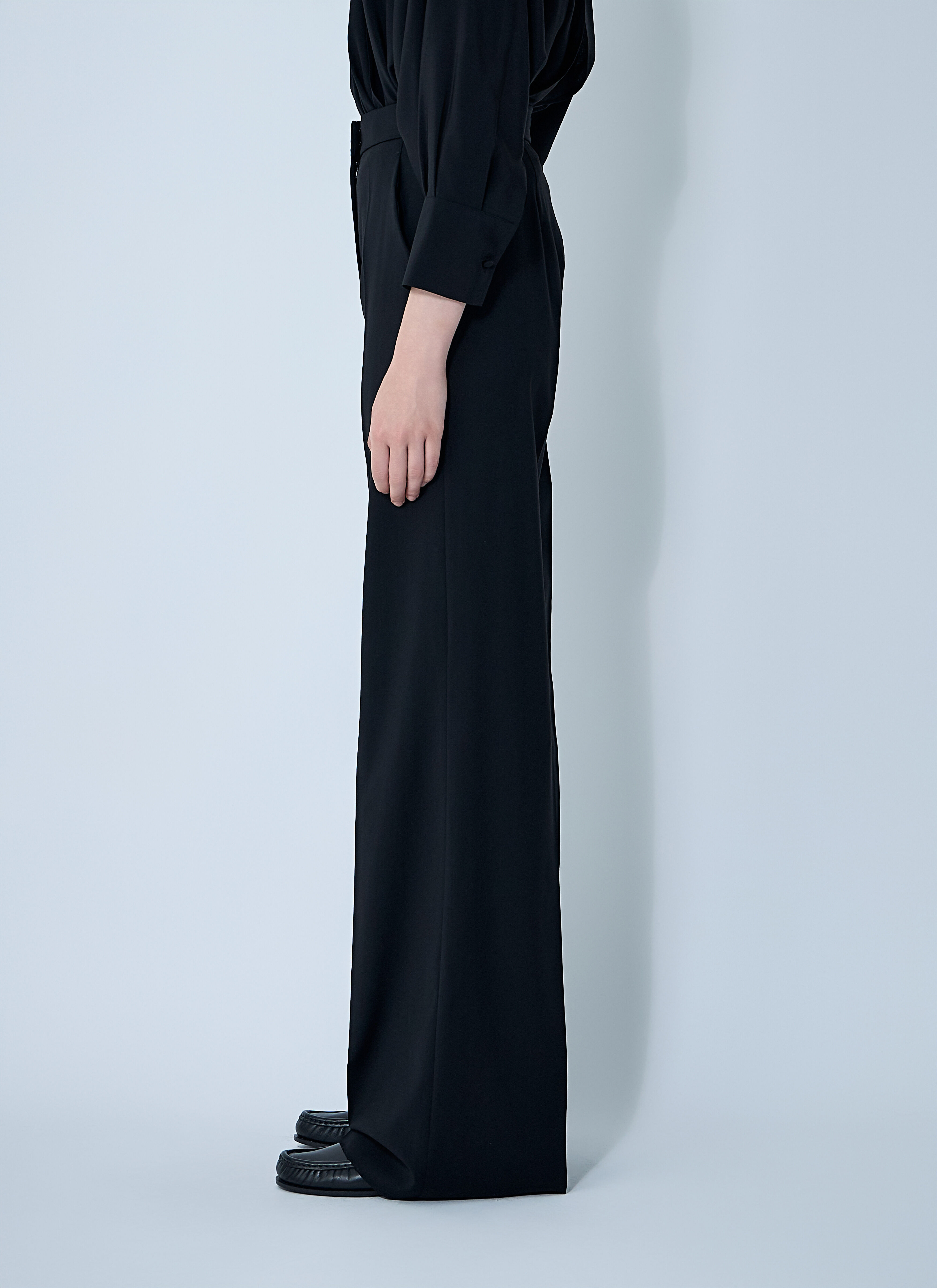 Tailored Wool Pants - 3