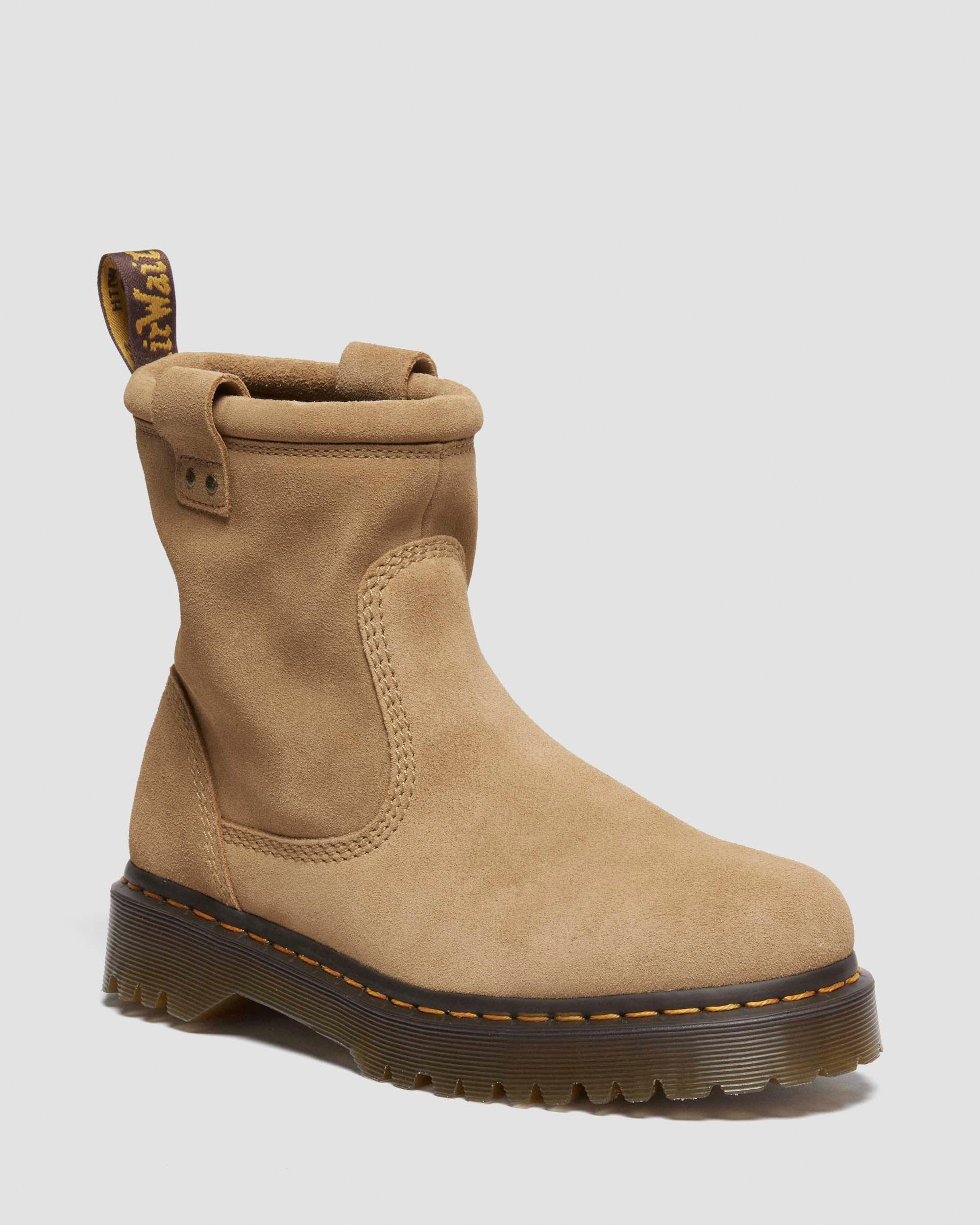 Anistone Lo Suede Biker Boots - 2