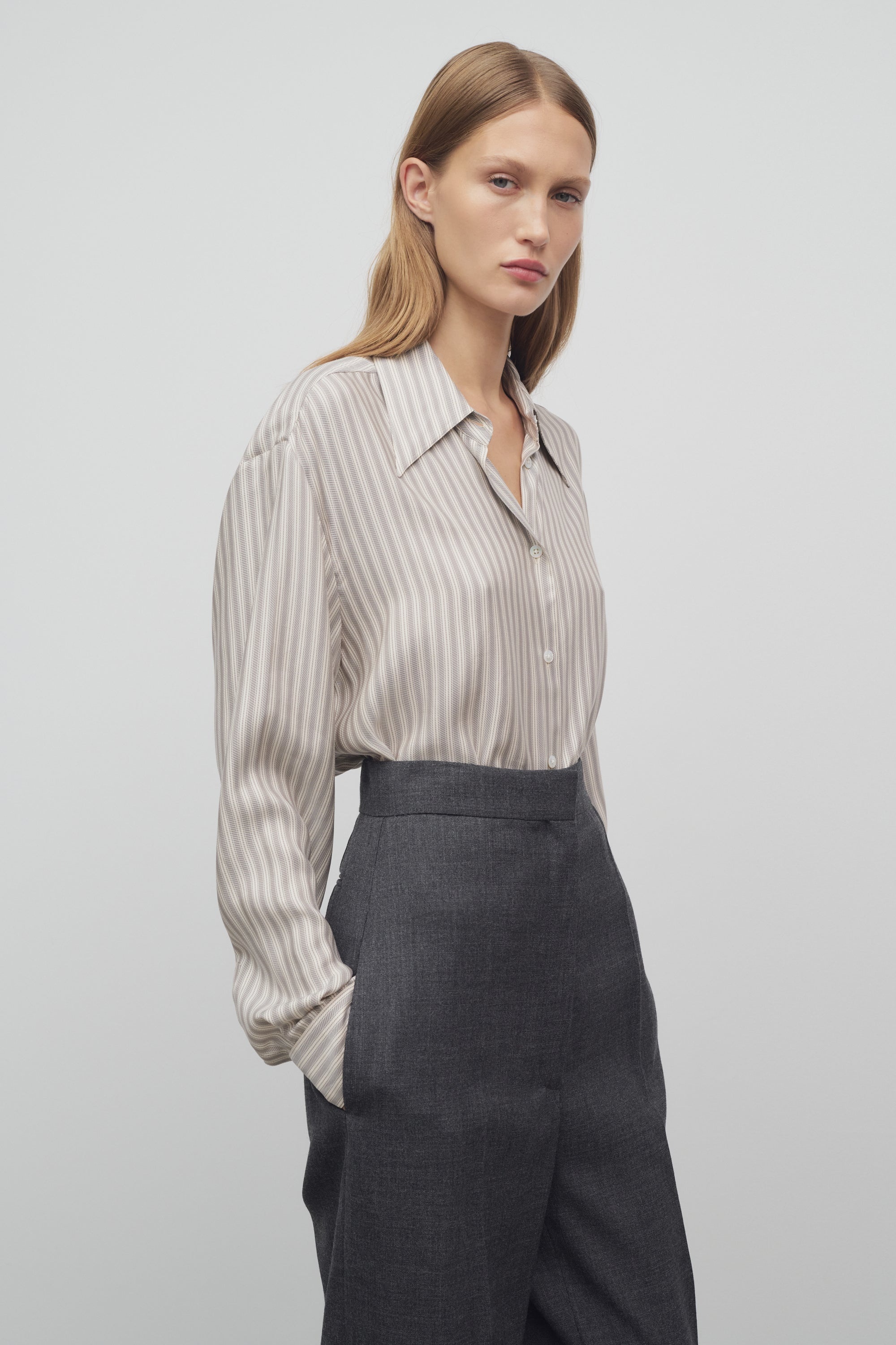 Parave Shirt in Silk - 3
