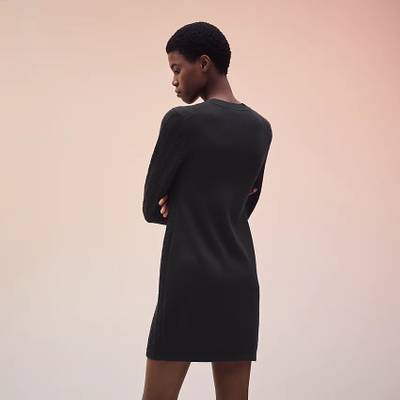Hermès "Torsades Cliquetis Unies" long-sleeve dress outlook