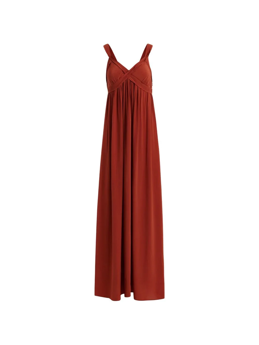 V-neck maxi dress - 1