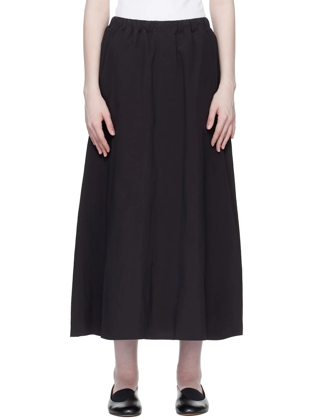 Black Carbene SL Midi Skirt - 1