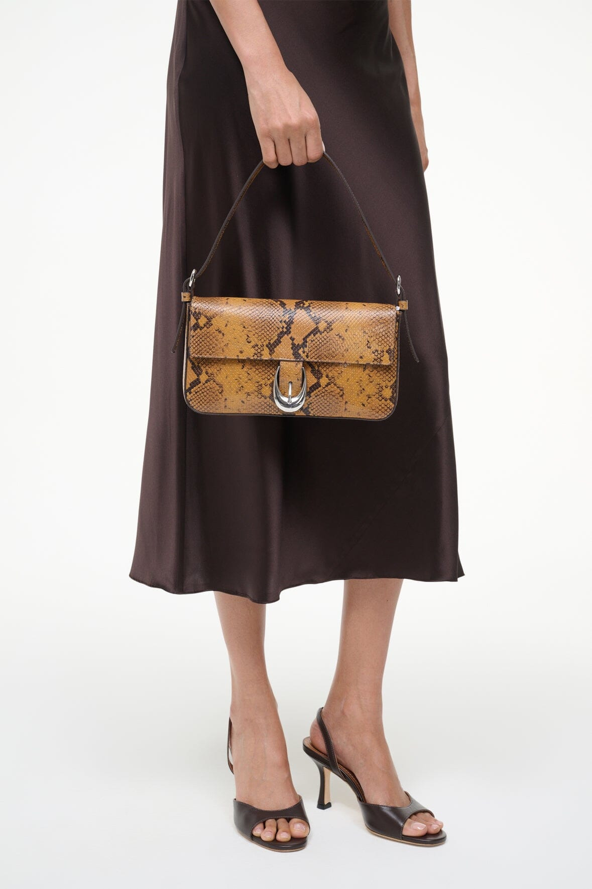 STAUD HARLOW BAG SNAKE - 4