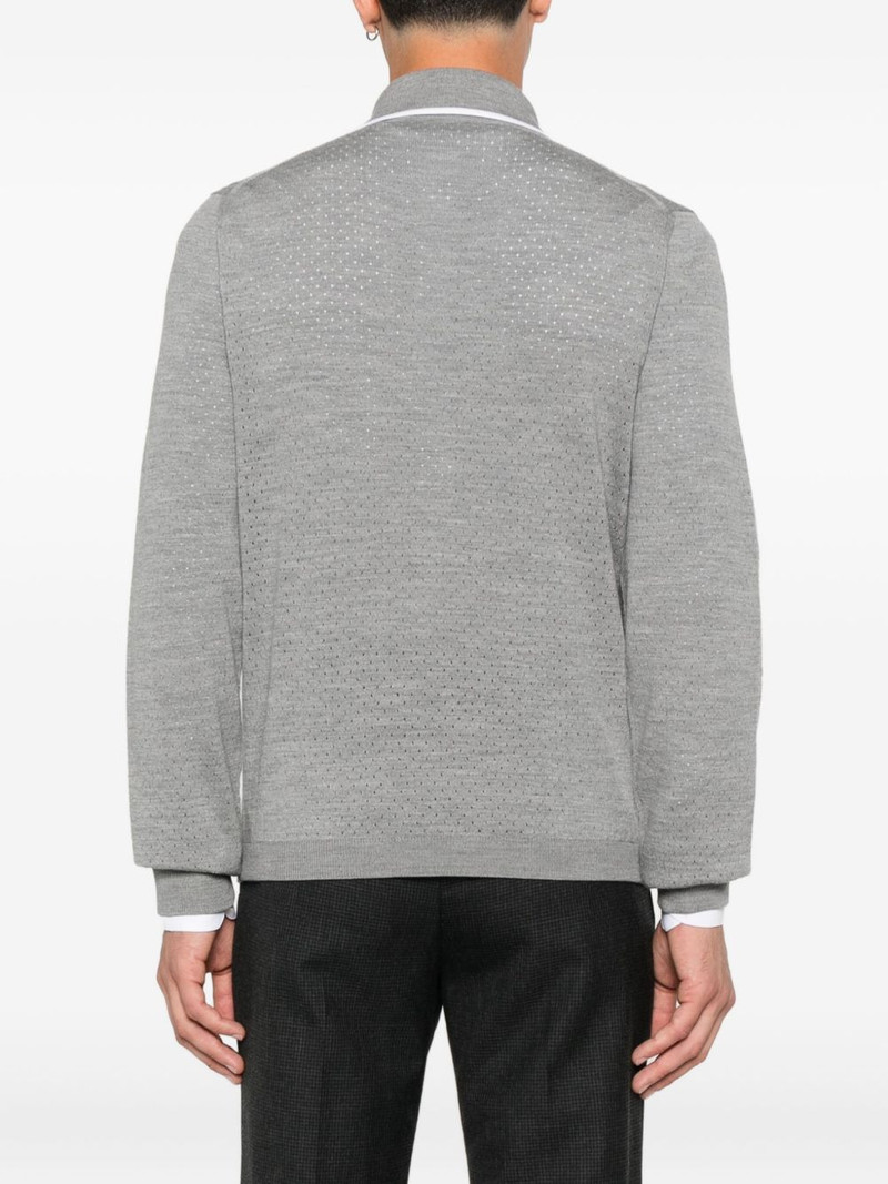 perforated polo shirt 4