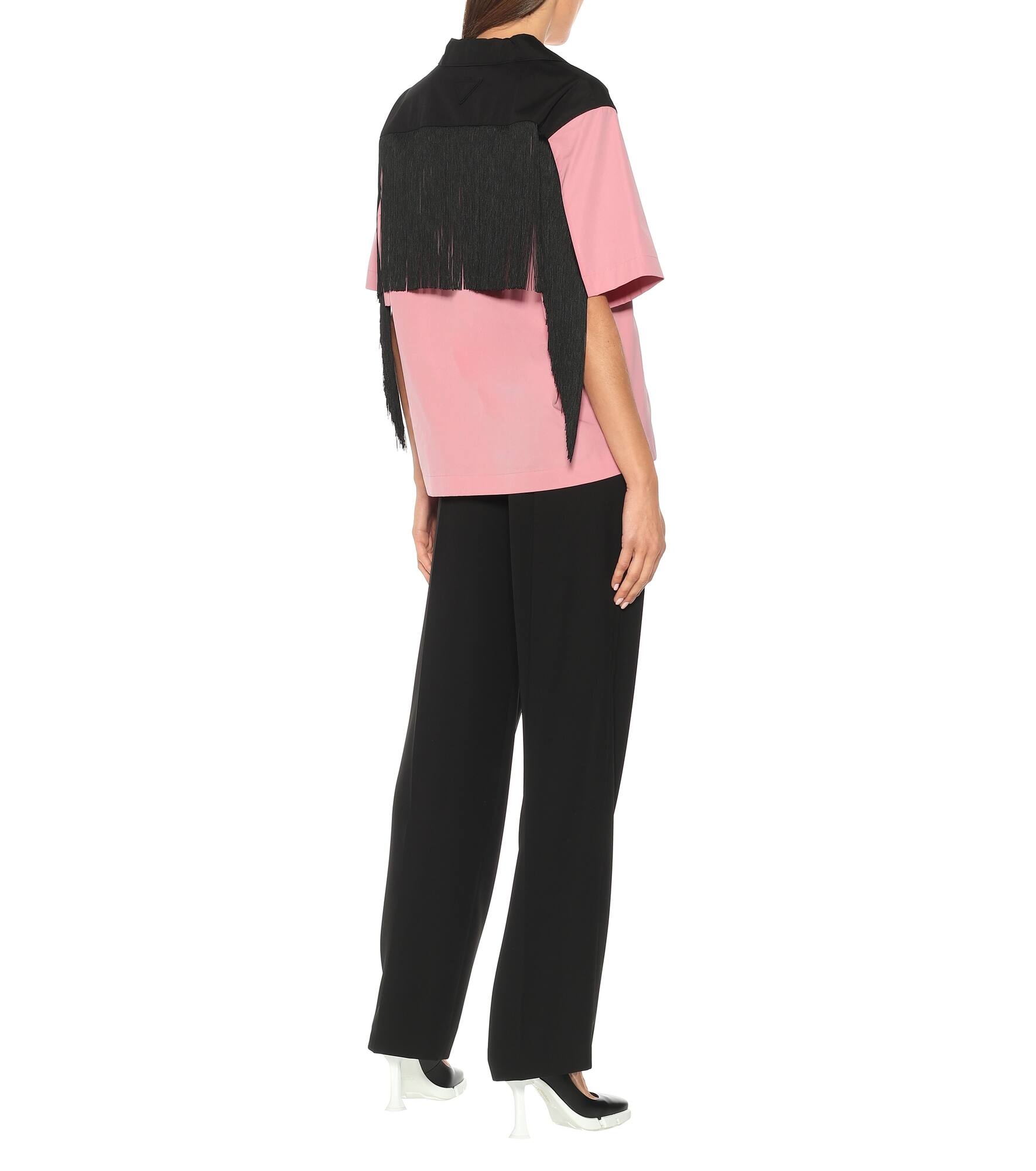 Embellished cotton shirt - 3