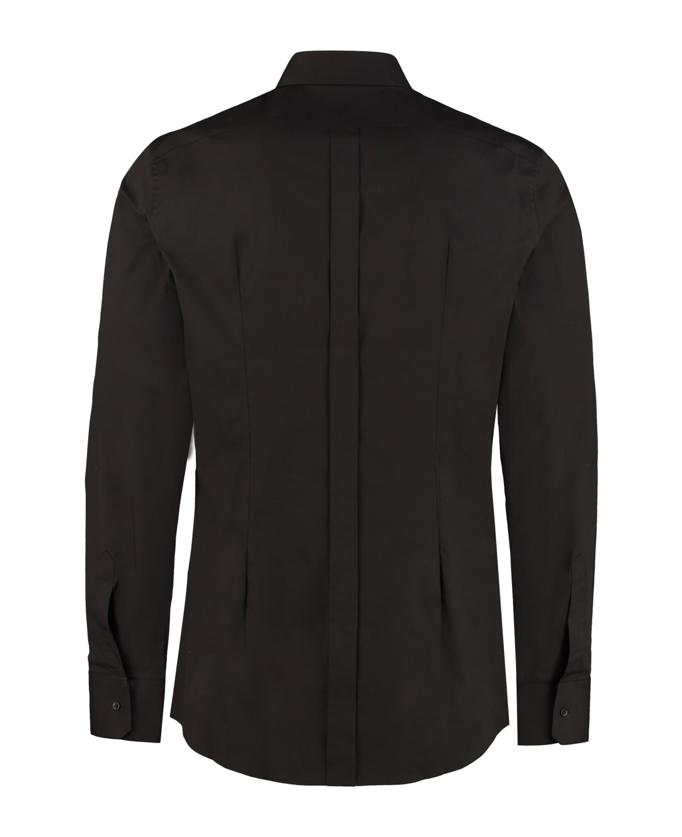 Classic Italian Collar Cotton Shirt - 2