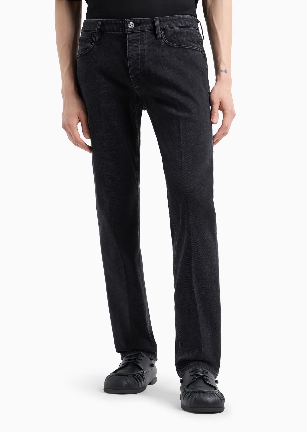 J75 Slim-fit rinse-washed denim jeans - 3