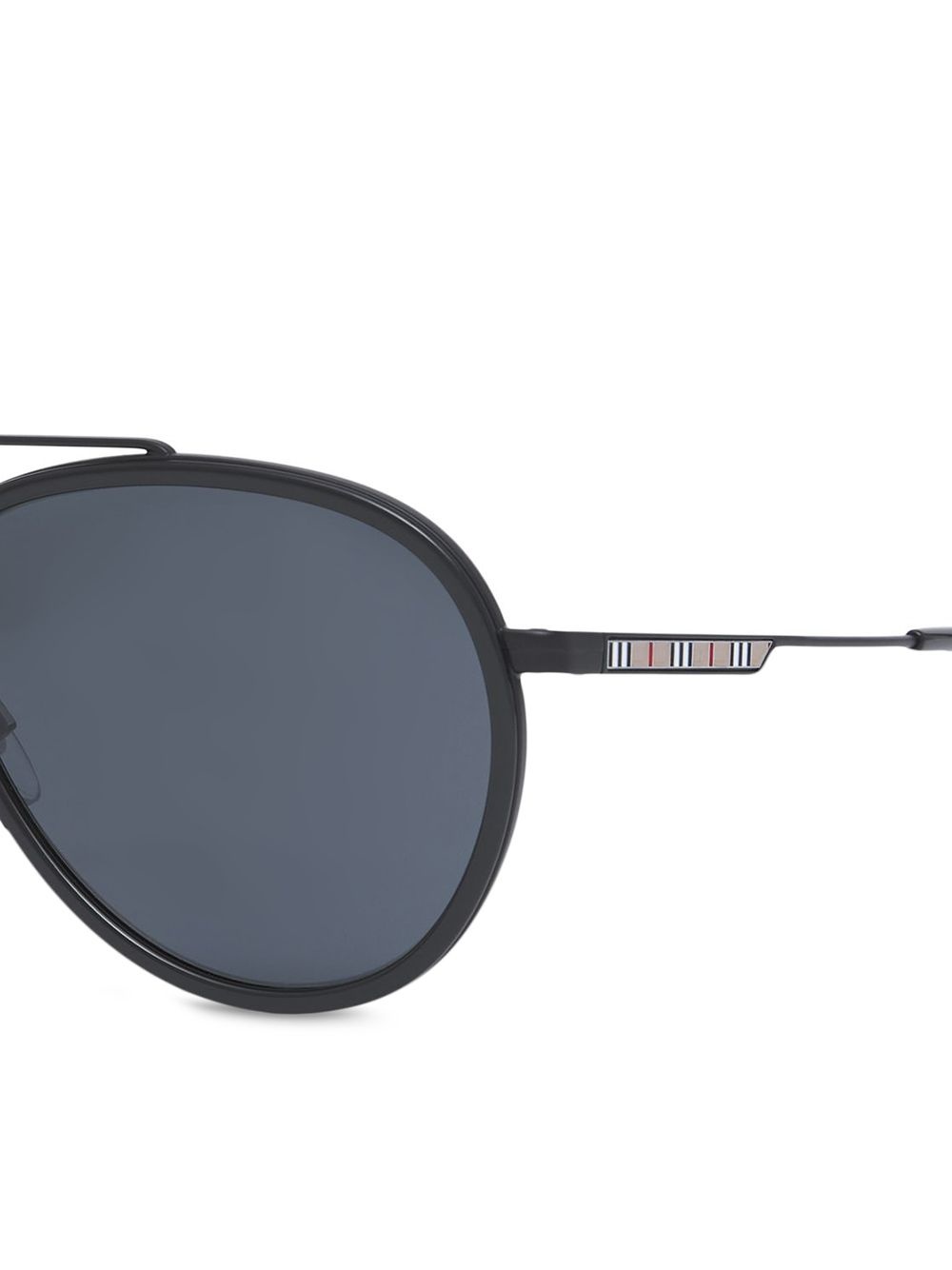 Icon Stripe detail pilot sunglasses - 3