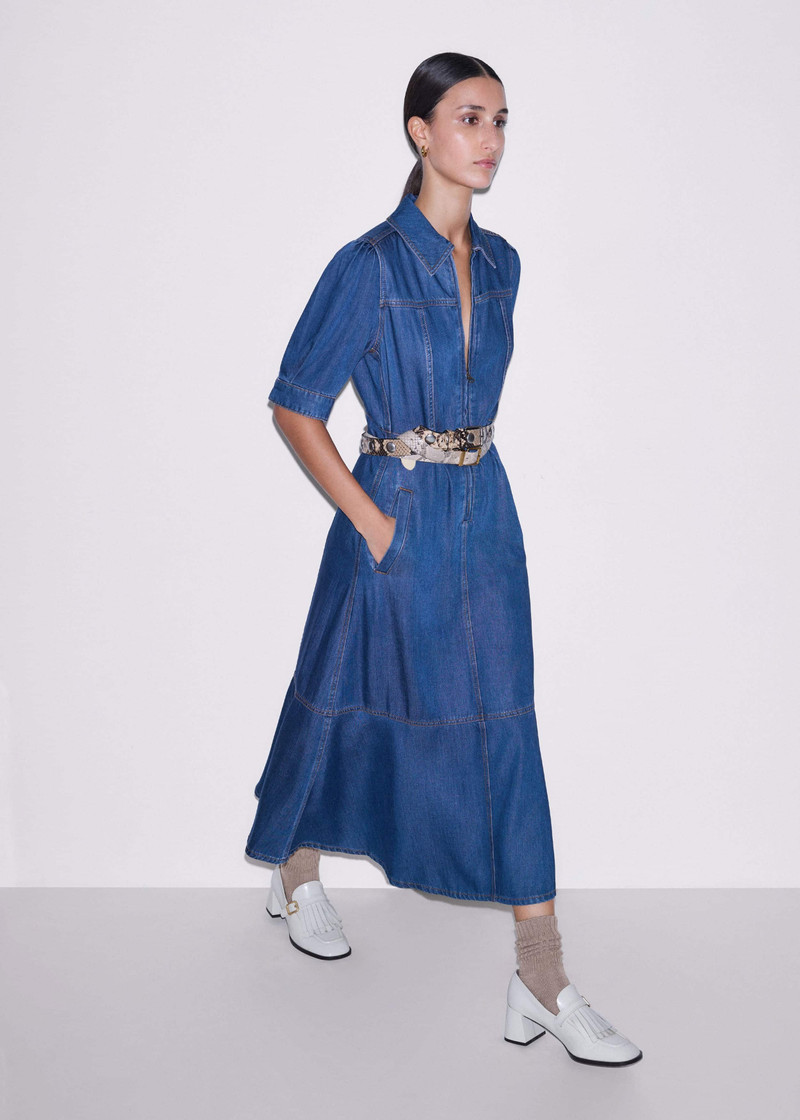 Fit + Flare Midi Dress 5