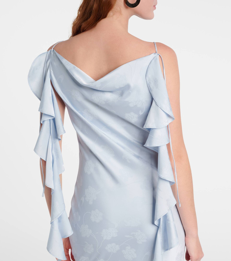 Darlya floral jacquard gown 6