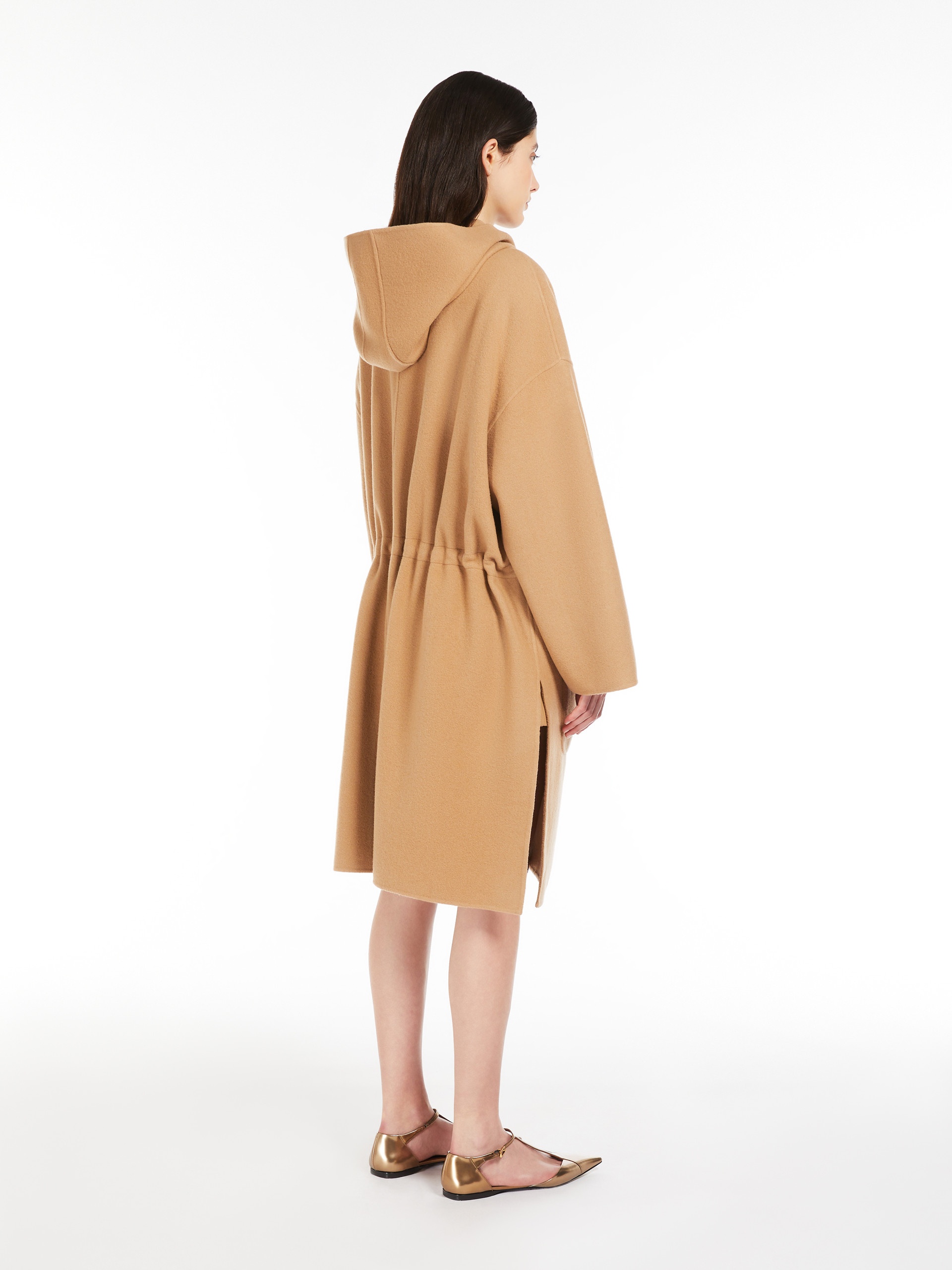 MIELE Wool and cashmere jersey coat - 4