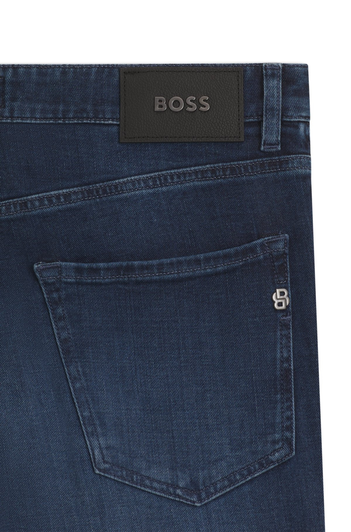 MAINE REGULAR-FIT JEANS IN BLUE SOFT-TOUCH DENIM - 6