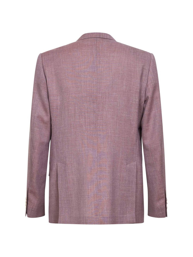 LARDINI double-breasted blazer outlook