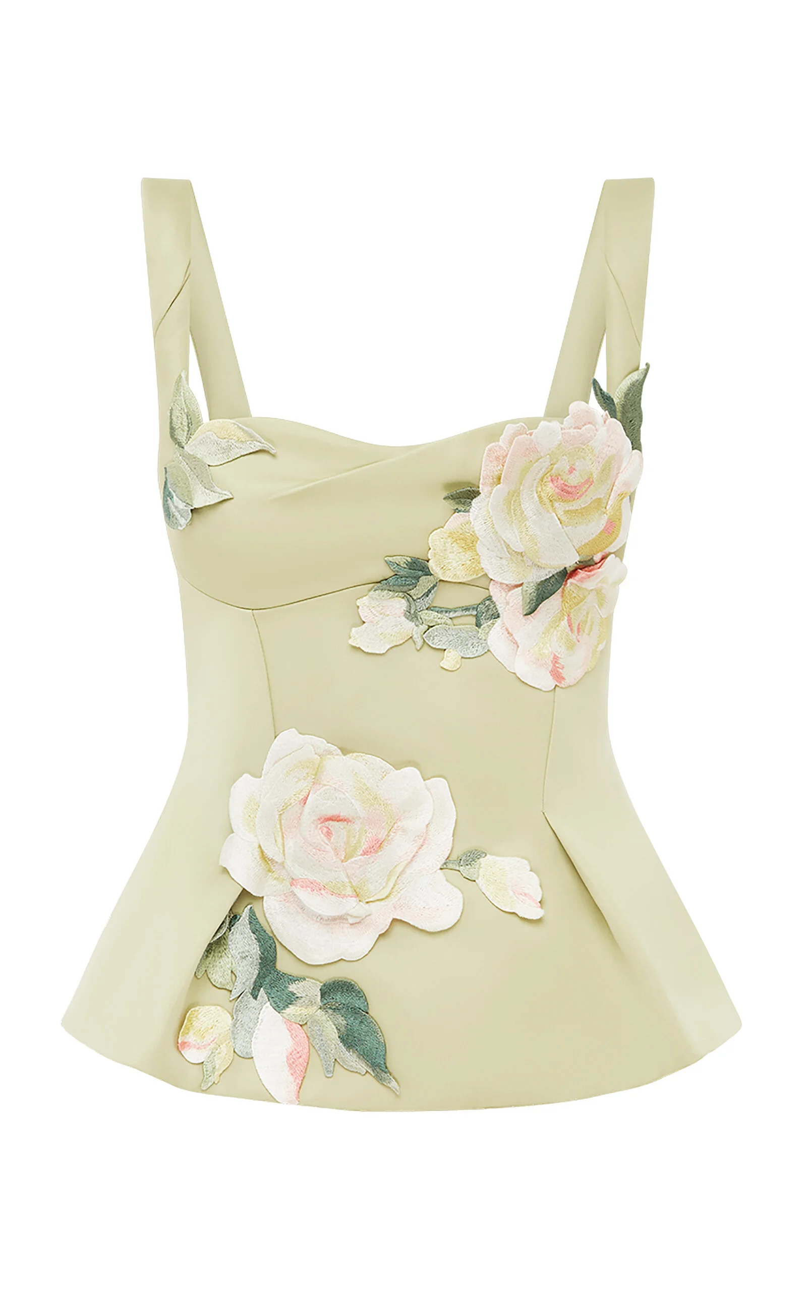 Georgia Embroidered Top green - 1