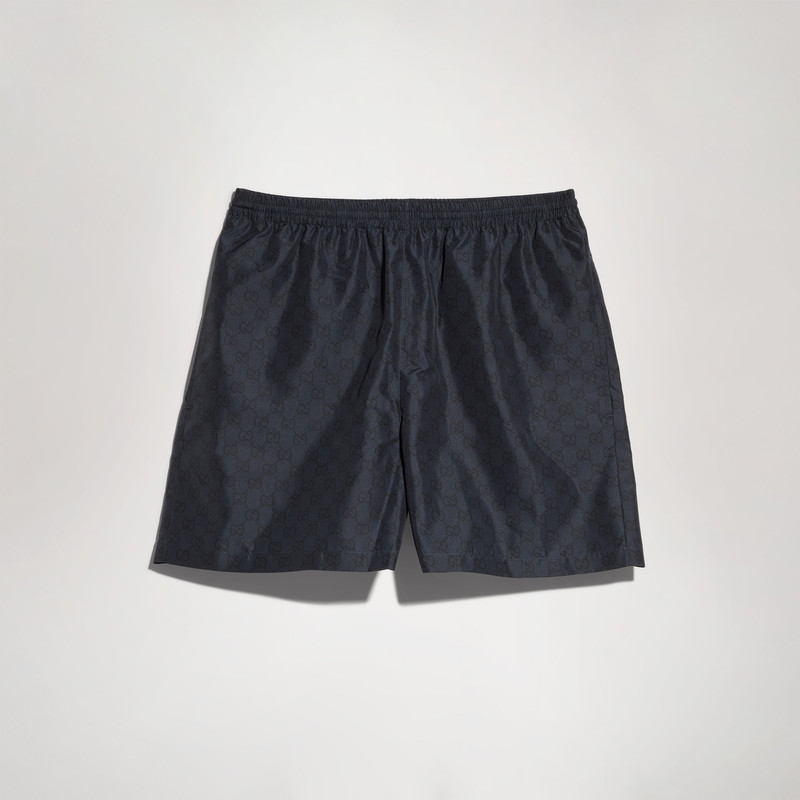 Printed nylon swimshorts - 1