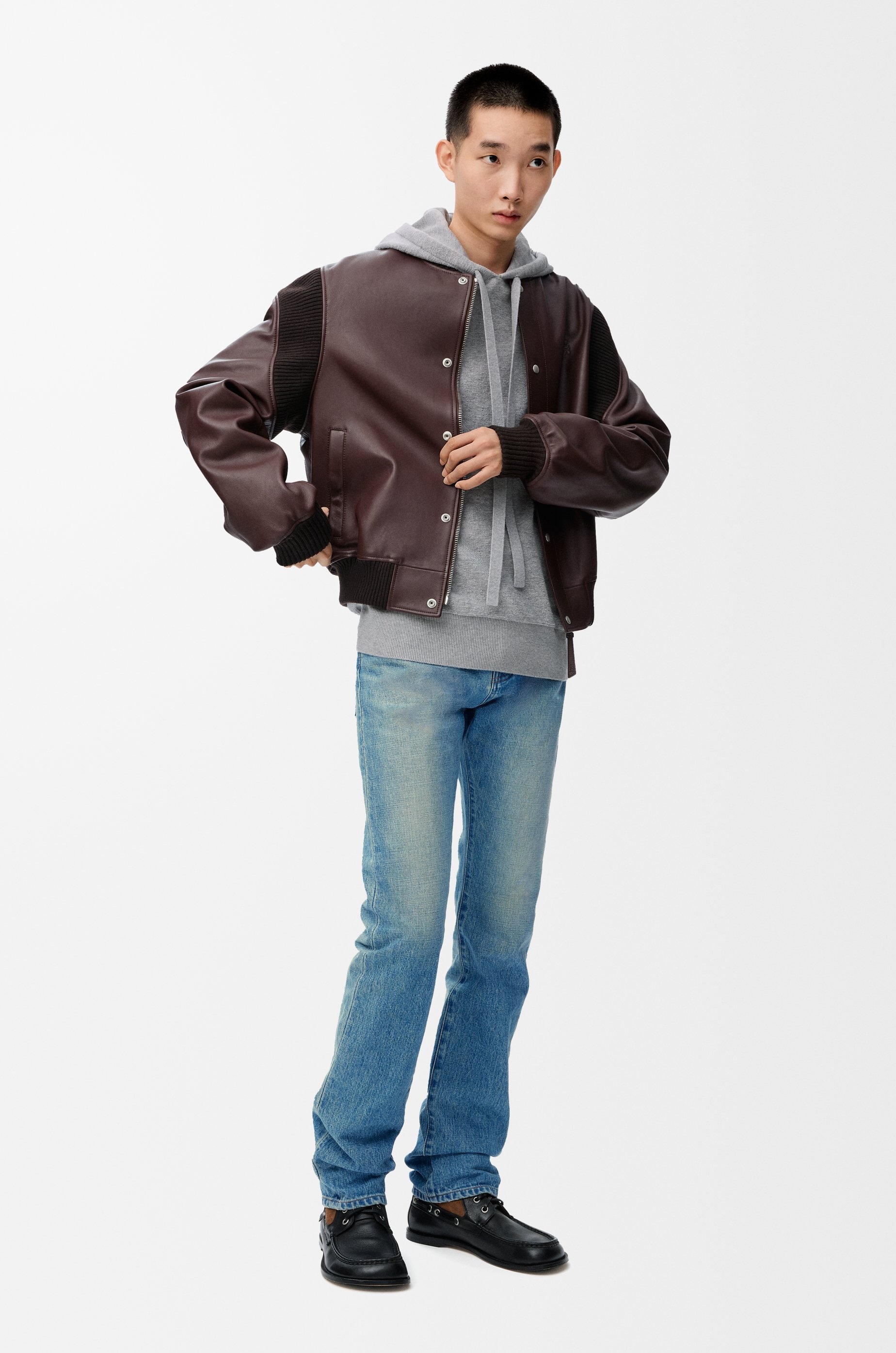 Bomber jacket in nappa lambskin - 2