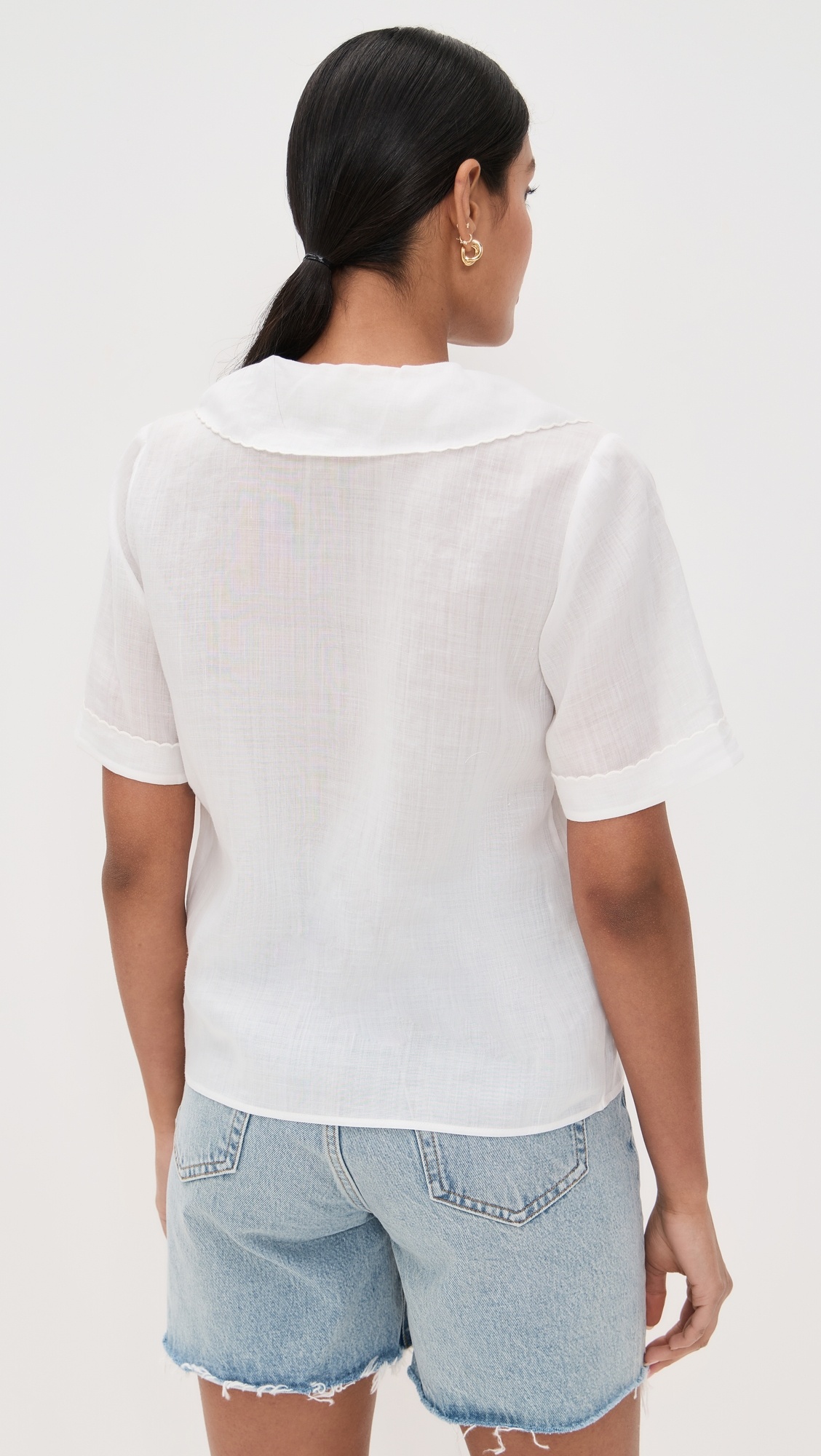 The Scallop Sailor Blouse - 2