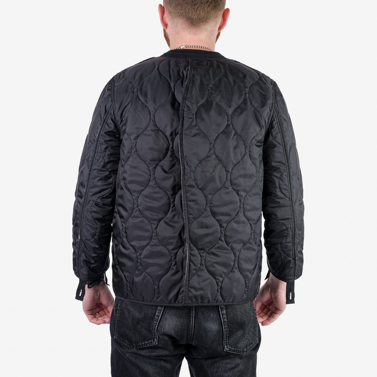 IHM-41-BLK Quilt Lining M65 Field Jacket - Black - 6