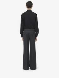 Low Rise Tailored Trousers - 4