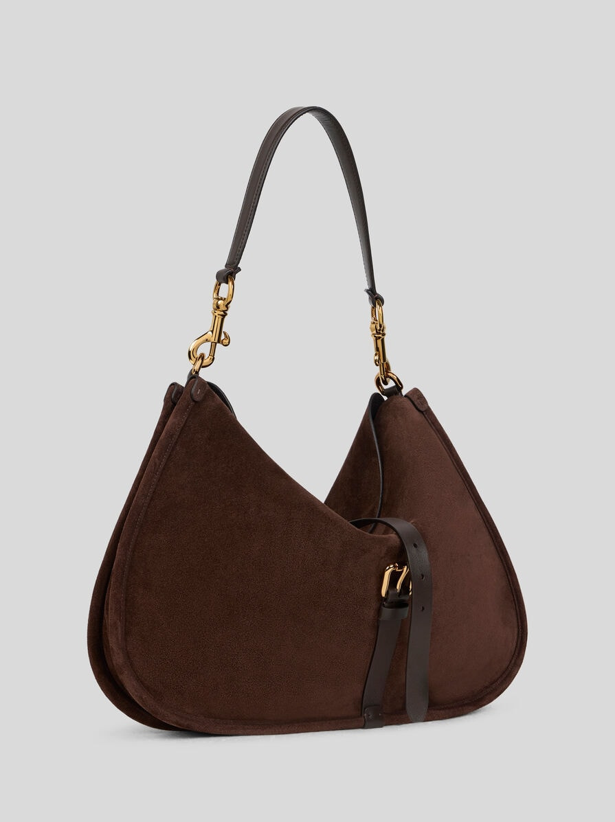 MAXI SUEDE PONY BAG - 5