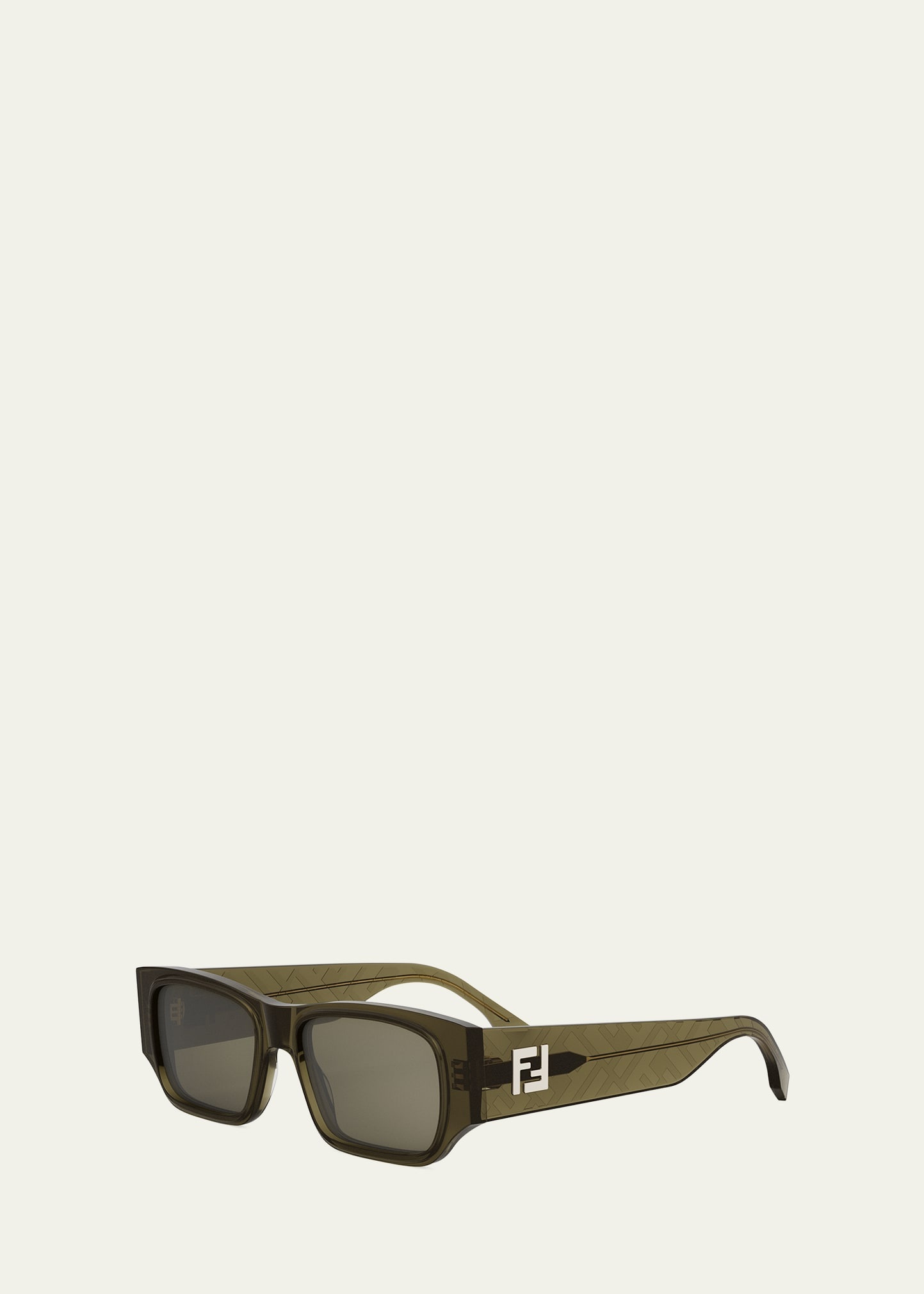 Men's FF Squared Rectangle Sunglasses - 2