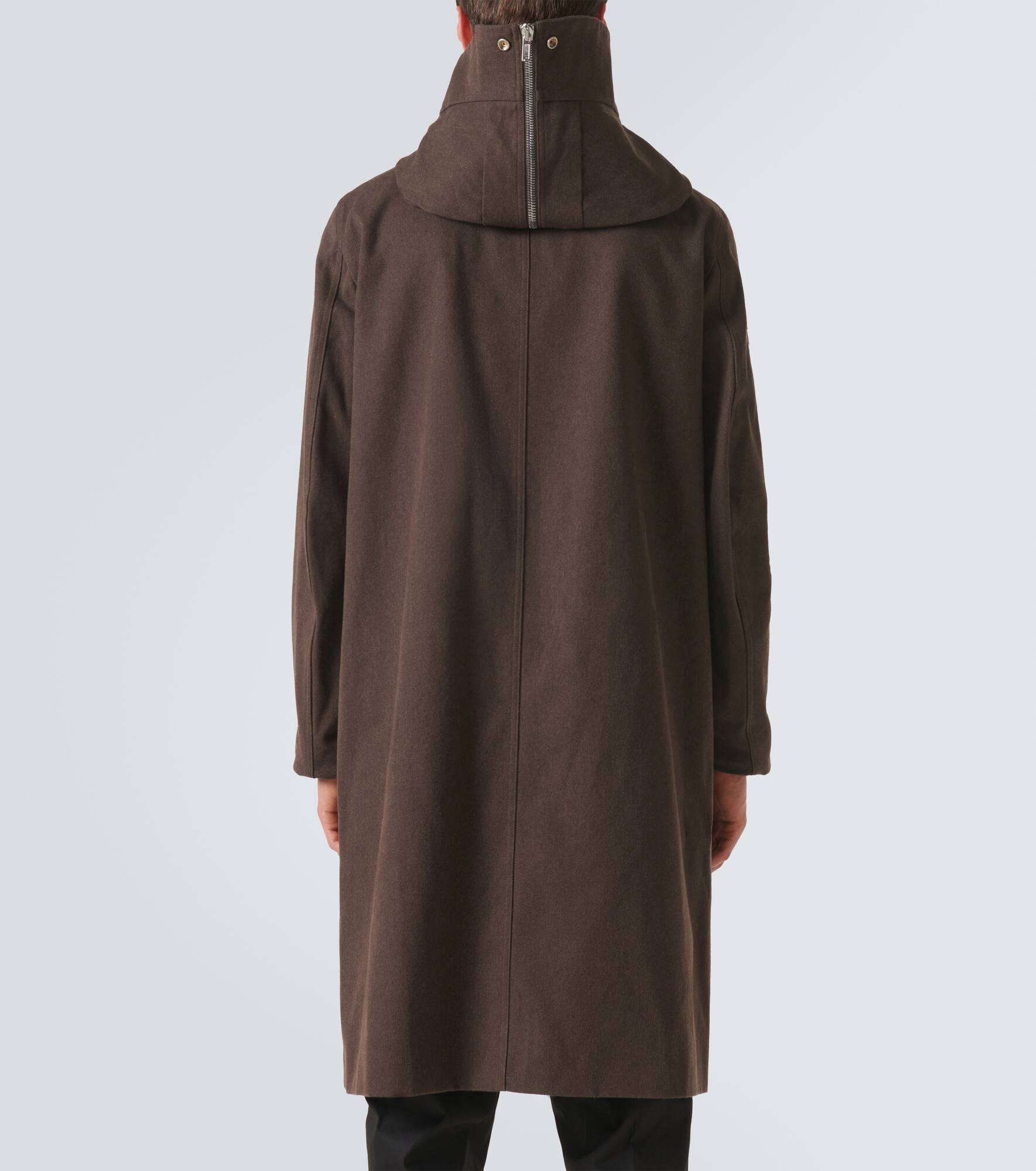 Oversized cotton coat - 4