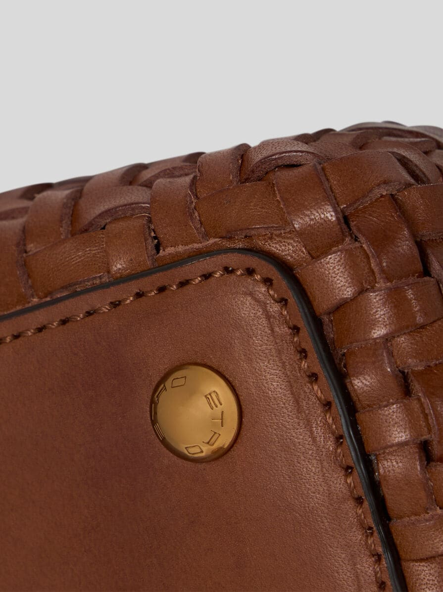 SMALL WOVEN VELA BAG - 6