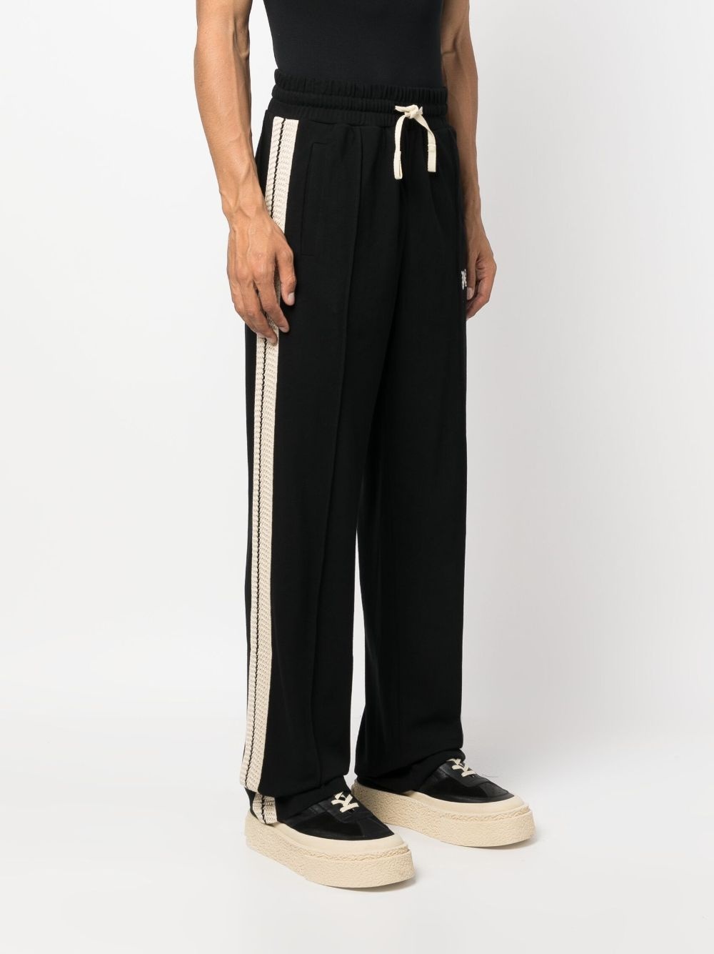 monogram-embroidered track pants - 3