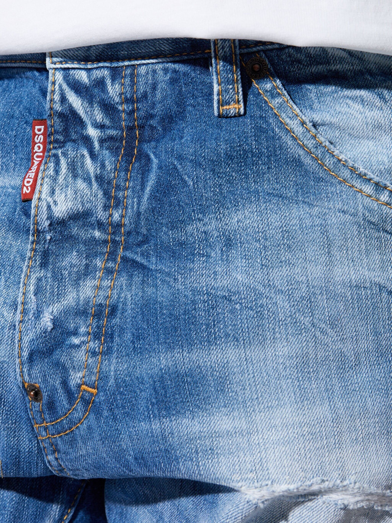Cool Guy distressed straight jeans 5