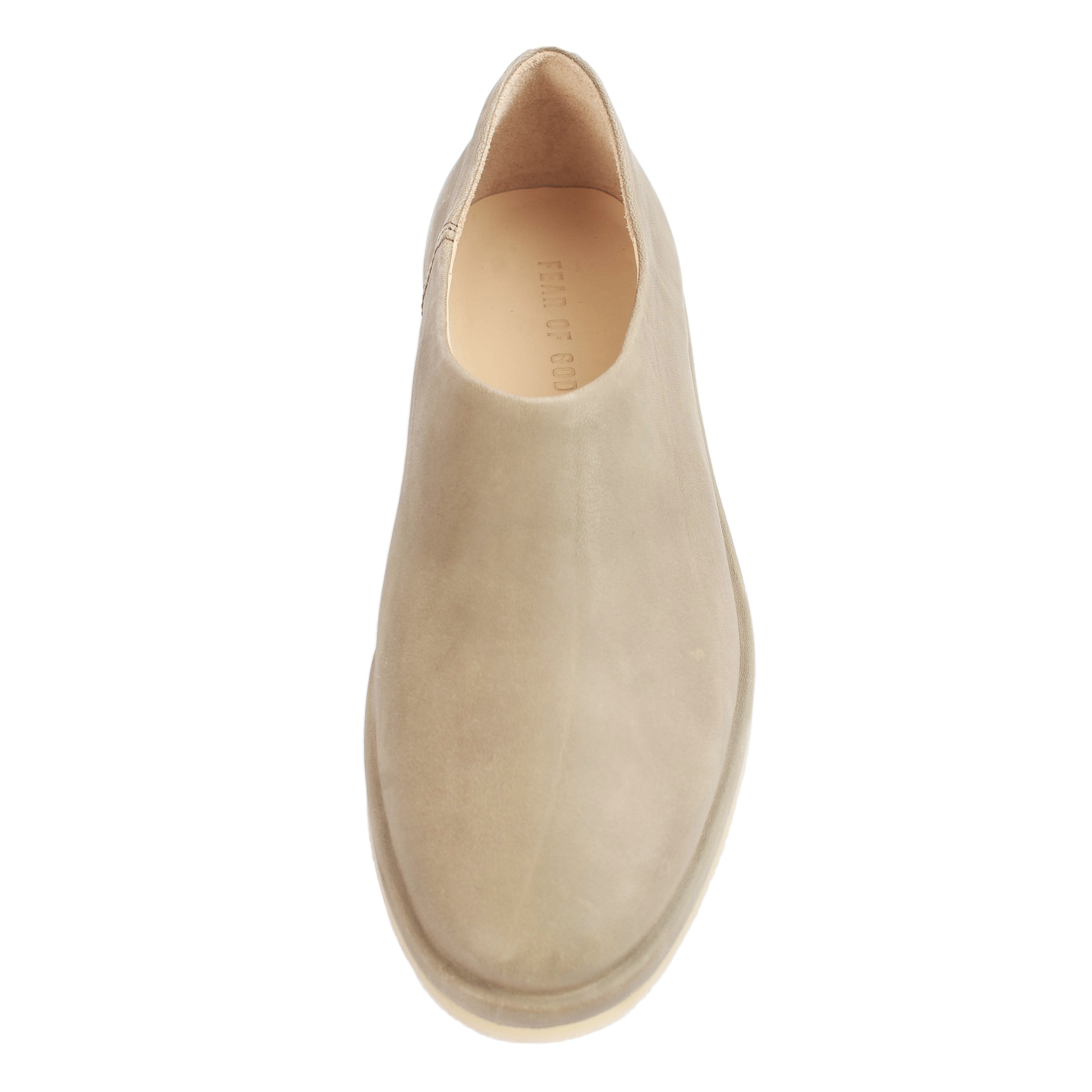 OLIVE LEATHER SLIPPERS - 2