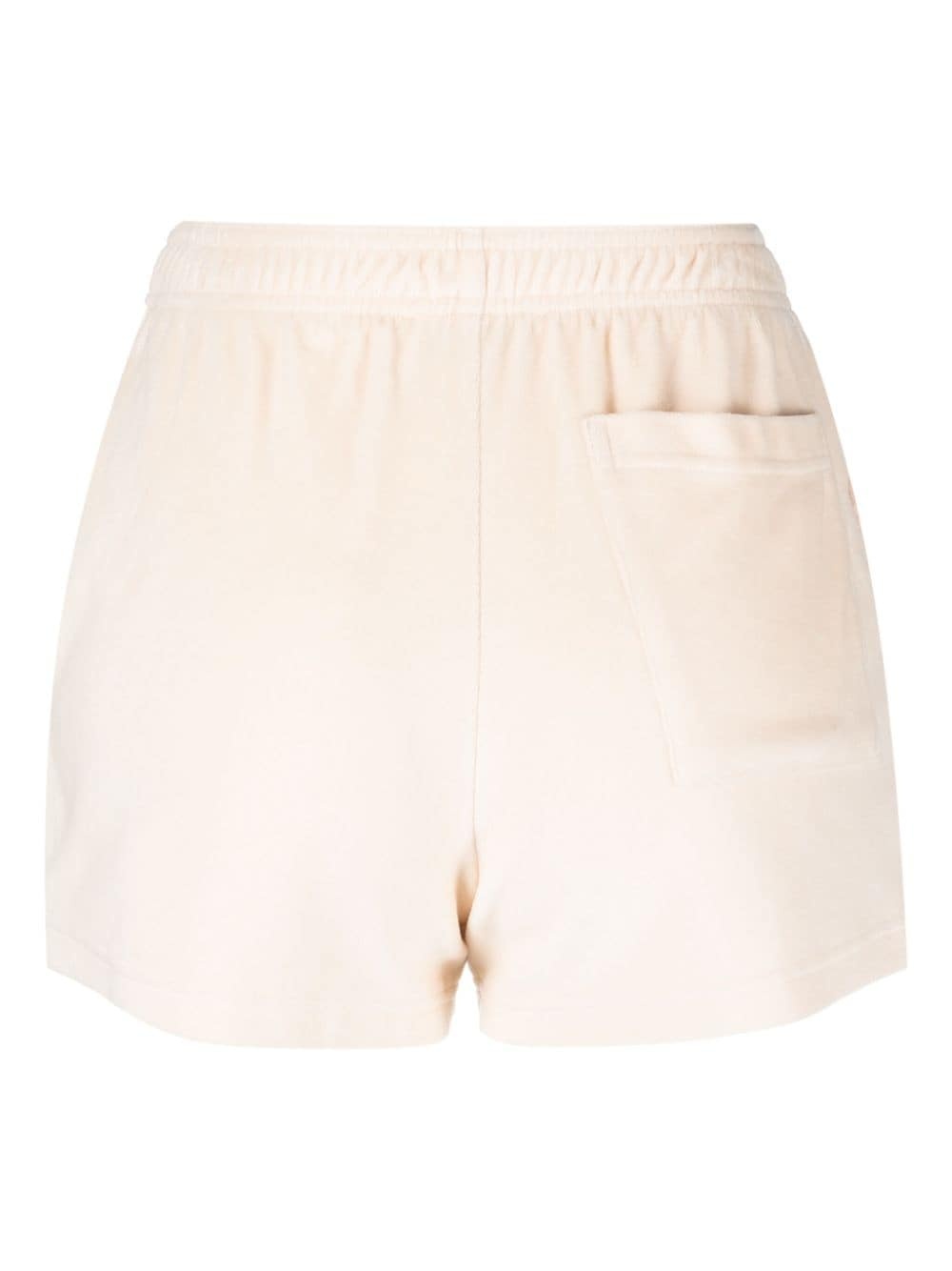logo-print cotton shorts - 2