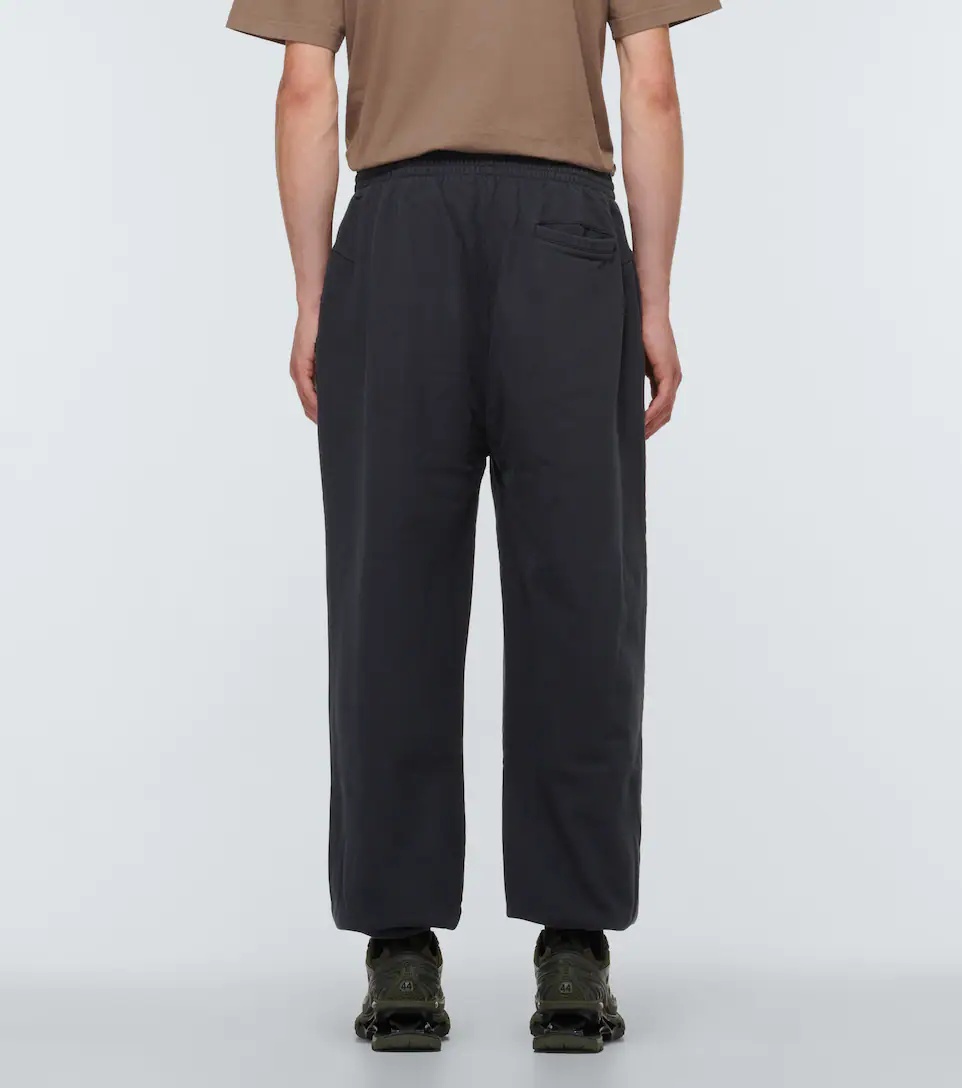 Cotton jersey sweatpants - 4