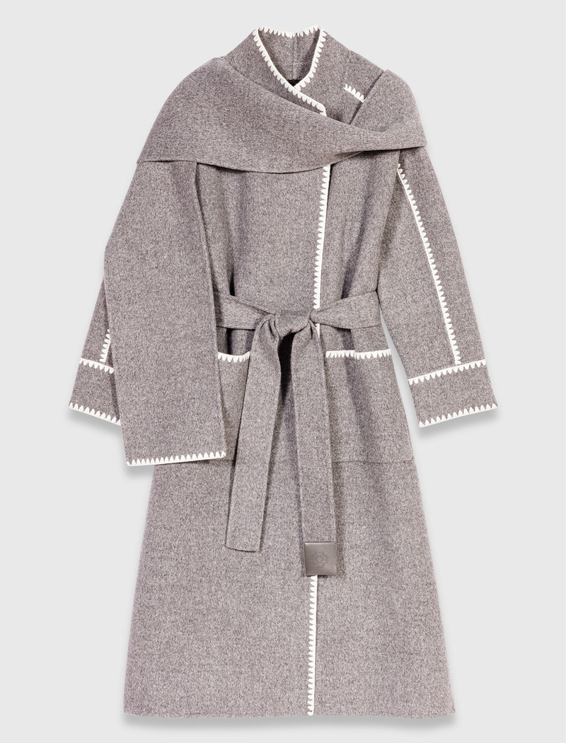 Long double-faced coat 1