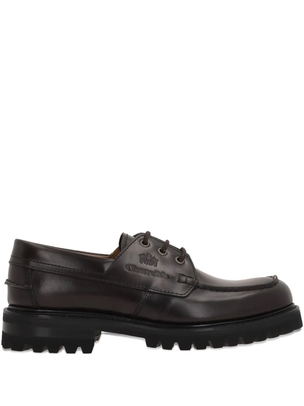 Pickering leather lace-up derby shoes - 1