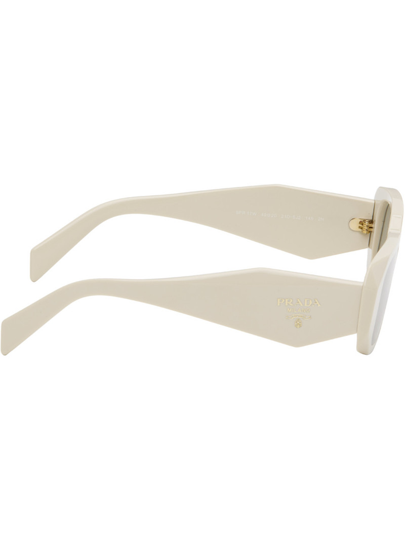 Prada Beige 'Prada Symbole' Sunglasses outlook