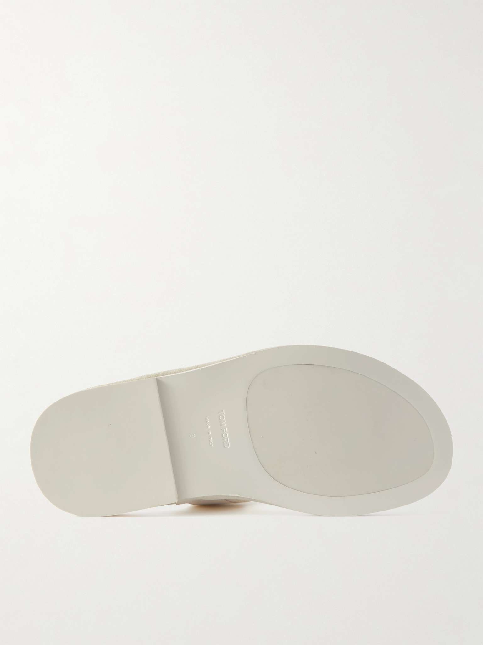 Brighton Embellished Leather Sandals - 6
