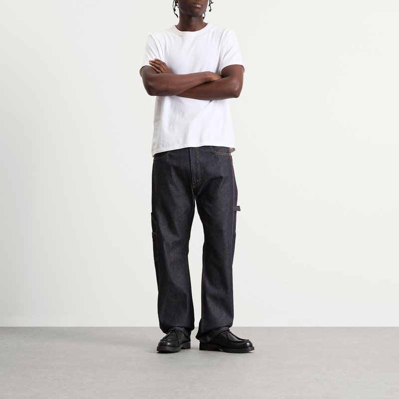 Junya Watanabe MAN Junya Watanabe MAN x Levis Leather Patch Jeans outlook