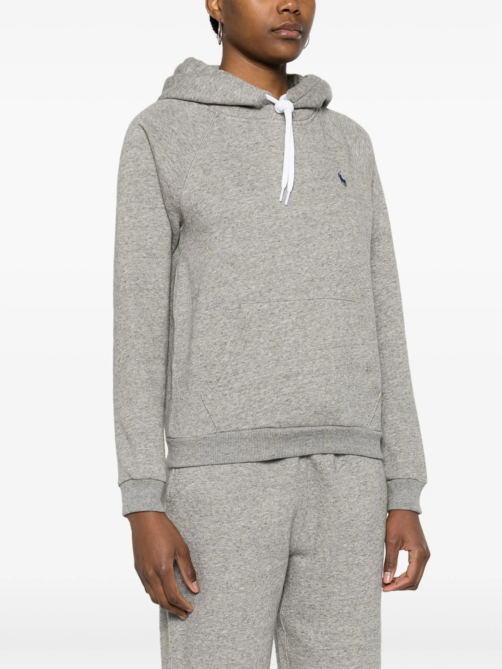 Embroidered-logo Hoodie - 5