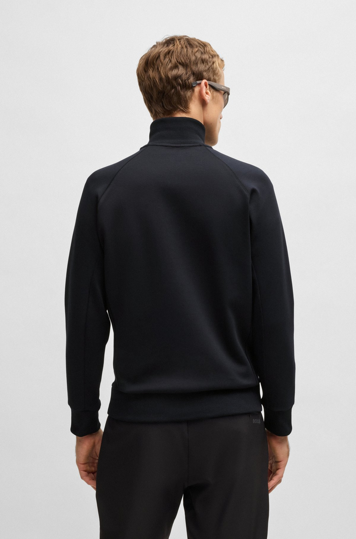 SWEATSHIRT WITH STRETCH-COTTON INSERTS - 5